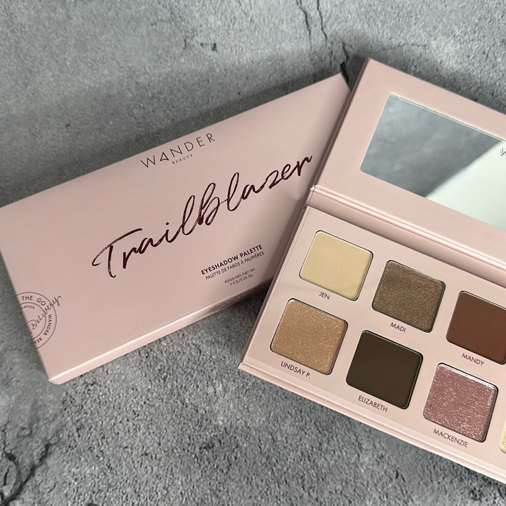 WANDER Beauty, Trailblazer Eyeshadow Palette!